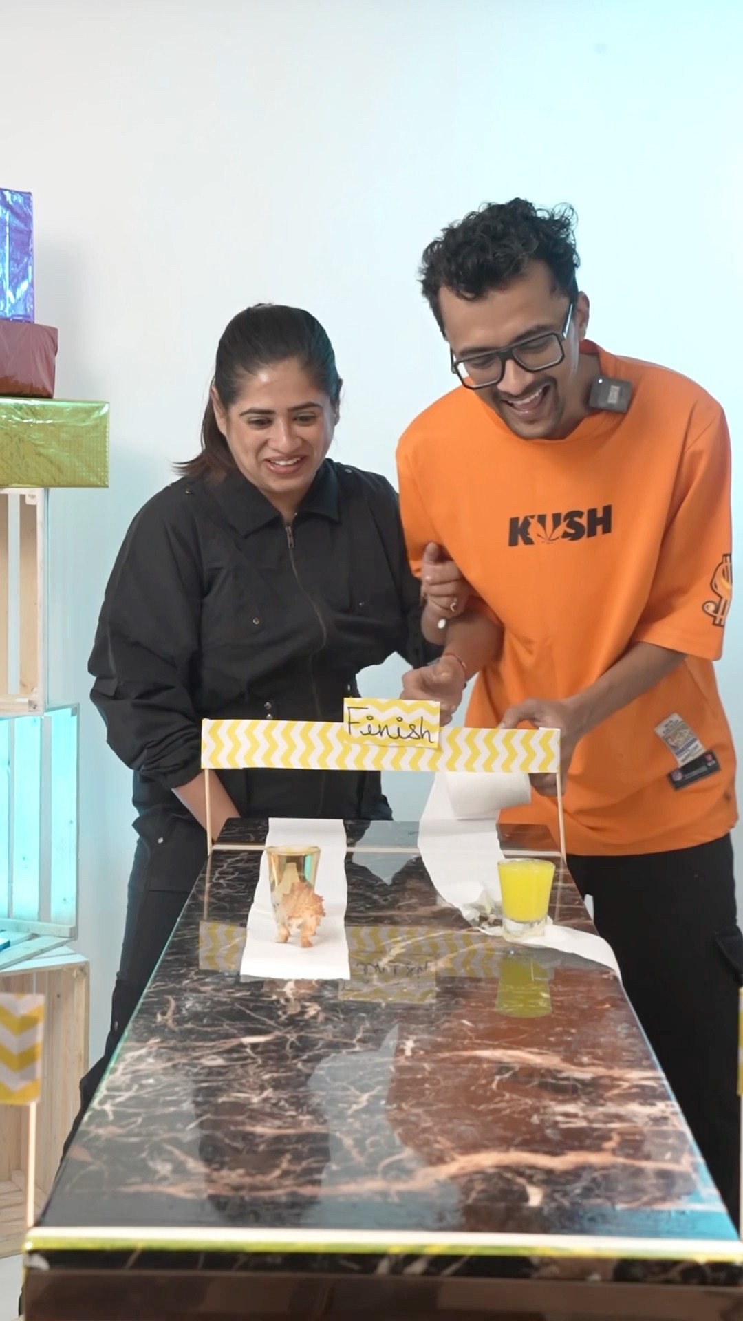 Blooper ? Tushar is such a sore loser ???#funny #shorts #littleglove
