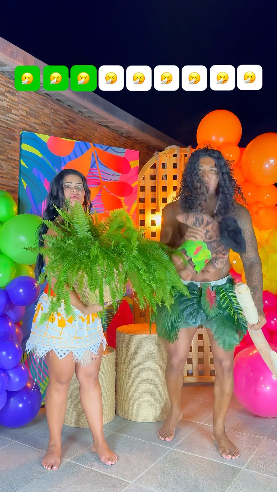 Você tem alergia a PLANTA?​⁠@mayca.brasil #trend #challenge #moana #maui #funnymemes #funny