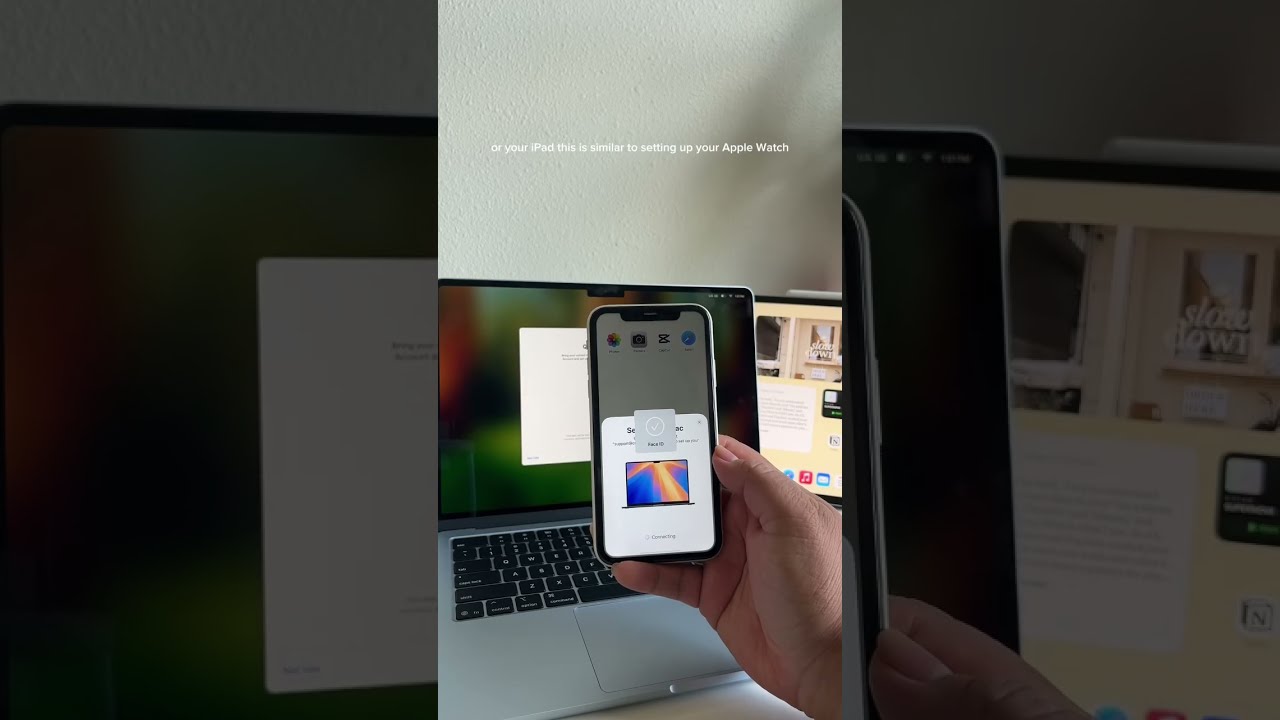 How To Setup Up Your Mac With IPhone MacBook Air Apple IPad