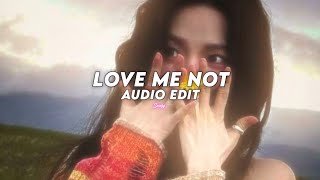 love me not (tiktok version) || ravyn lenae ft. rex orange county [ edit audio]