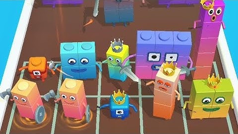 Merge Number Cube Fam Run - New Update Max Level Game