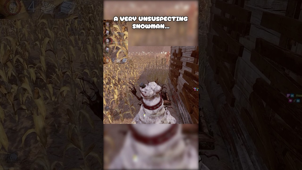 A Very Unsuspecting Snowman...