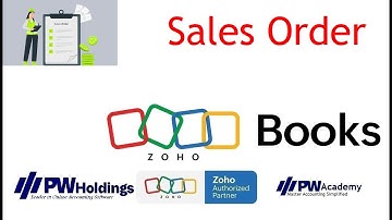 Sales Order in Zoho Books