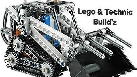 Lego Technic (42032) Compact Tracked Loader Build