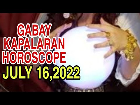 GABAY KAPALARAN HOROSCOPE JULY 16,2022 KALUSUGAN, PAG-IBIG AT DATUNG-APPLE PAGUIO7