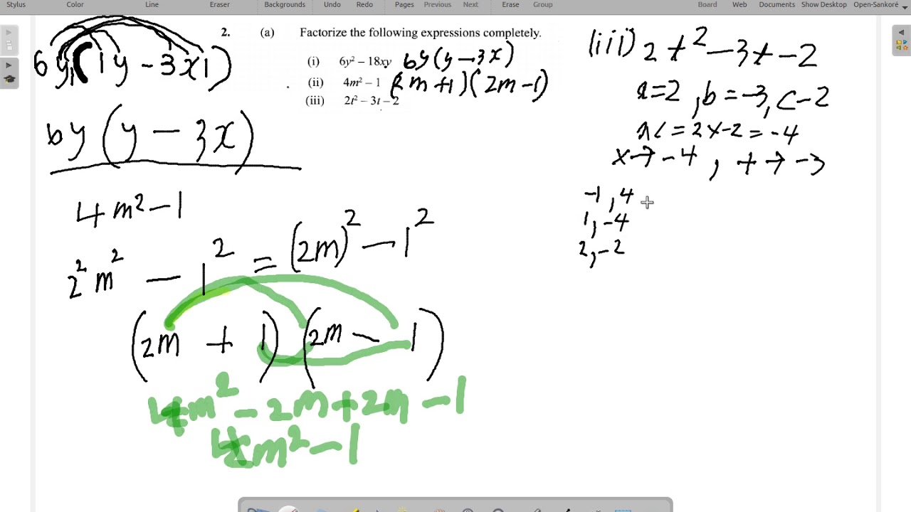 May 2017 Question 2 a CSEC Mathematics Past Paper Solution - YouTube