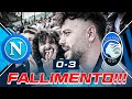 🤬 FALLIMENTO!!! NAPOLI 0-3 ATALANTA | LIVE REACTION NAPOLETANI AL MARADONA HD image