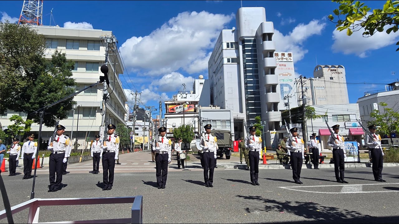 ファンシードリル演技【陸上自衛隊福島駐屯地 創立72周年記念行事】20250927