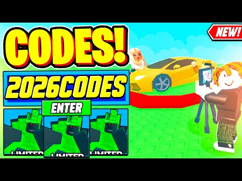 ⚠️New⚠️ ALL WORKING CODES For Be a YouTuber 2026 - Roblox Be a YouTuber Codes 2026