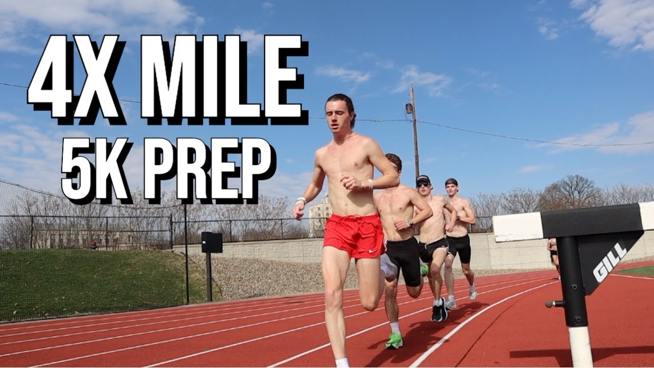 Mile Repeats Track Workout! / Raleigh Relays 5k Prep! YouTube