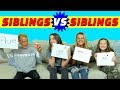 Siblings v. Siblings Challenge ft. Kesley Jade & Rhett LeRoy | Hayley LeBlanc & Annie LeBlanc