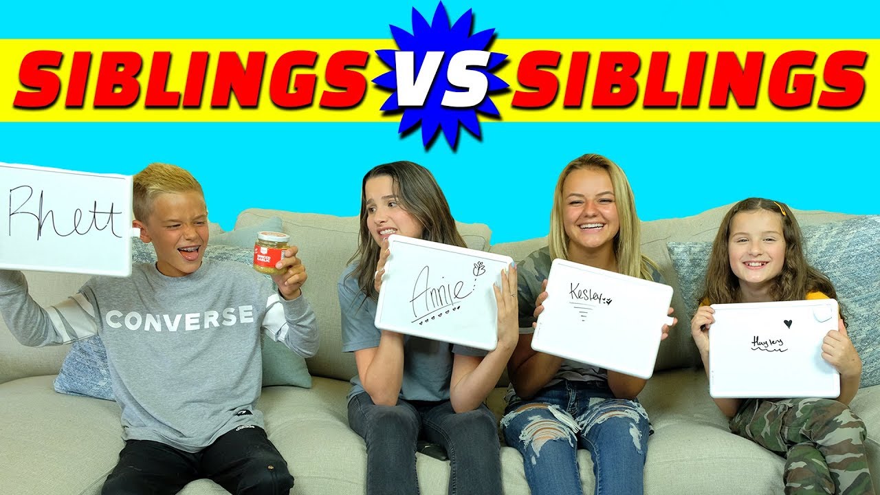 Siblings v. Siblings Challenge при участии Кесли Джейд и Ретта Лероя | Хейли Леблан и Энни Леблан