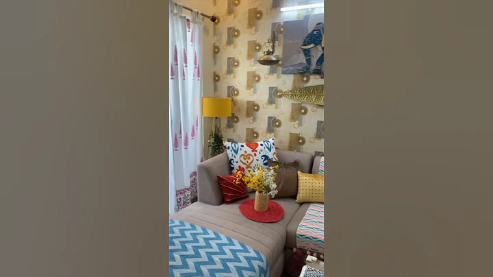 2 AMAZON Home Decor Finds #cushion #curtains #amazonhaul #amazon #homedecor #shorts #shortvideo #yt