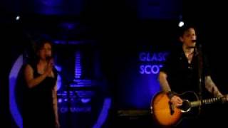 Ricky Warwick with Adriana - Guilty at Oran Mor, Glasgow.