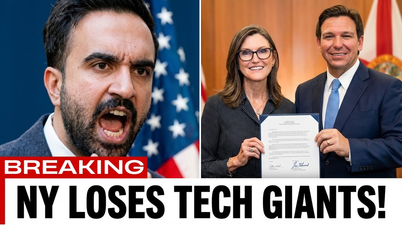 New York IN SHOCK After Florida DUMPS NYC From Tech Deal — ARK & Webull  FLEE NYC Mamdani FREAKS OUT!