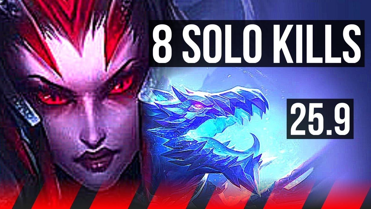 ELISE vs RENEKTON (TOP) | 8 solo kills, 14/2/7, Godlike | EUW Master | 25.9
