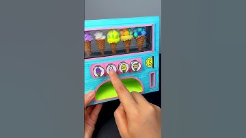 Manual Diy Ice Cream Vending Machine#Diy #Craft #Handmade