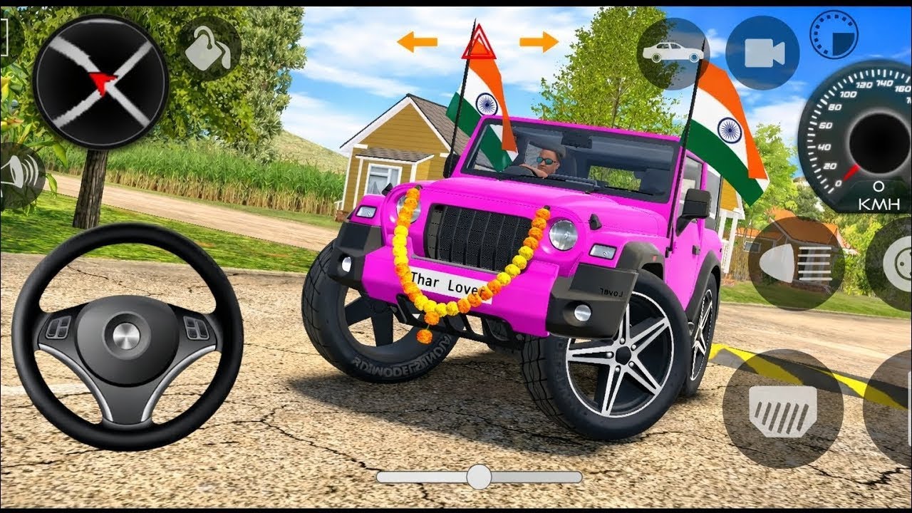 Dollar (Song) Modified Mahindra Thar || Indian Car Simulator 3D || Android GameplayCars 3D 