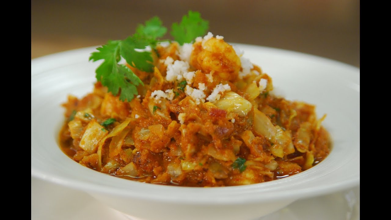 Cabbage Prawns | Cooksmart | Sanjeev Kapoor Khazana