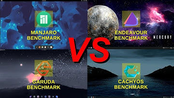 Cachyos vs Garuda vs Endeavour vs Manjaro | Gaming FPS Benchmark Test