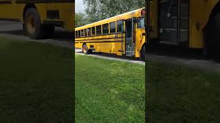 Luna completed her first day of kindergarten and rode the bus!