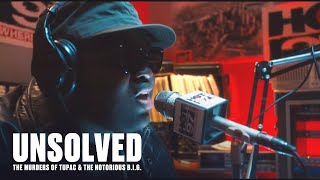 Biggie Kicks a Freestyle For Funkmaster Flex (Season 1 Episode 4) | Unsolved on USA Network
