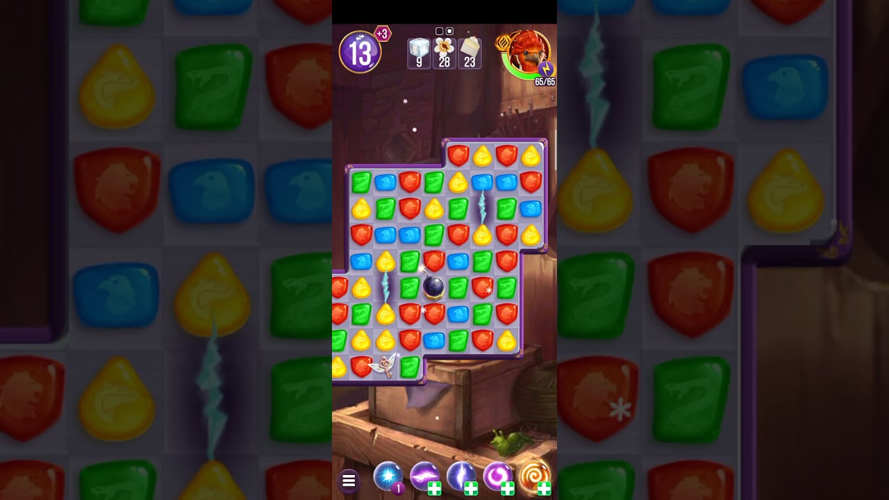 Harry Potter: Puzzles & Spells level 1254 no boosters