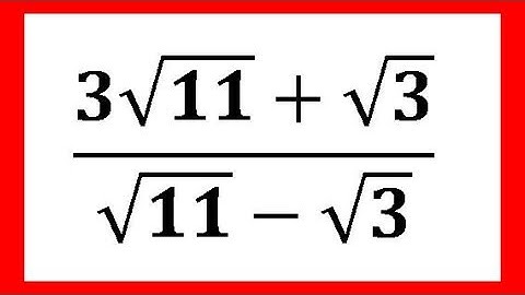 Rationalizing a Binomial Denominator (Example)
