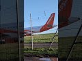 Eastjet plane just landed at Bristol Airport