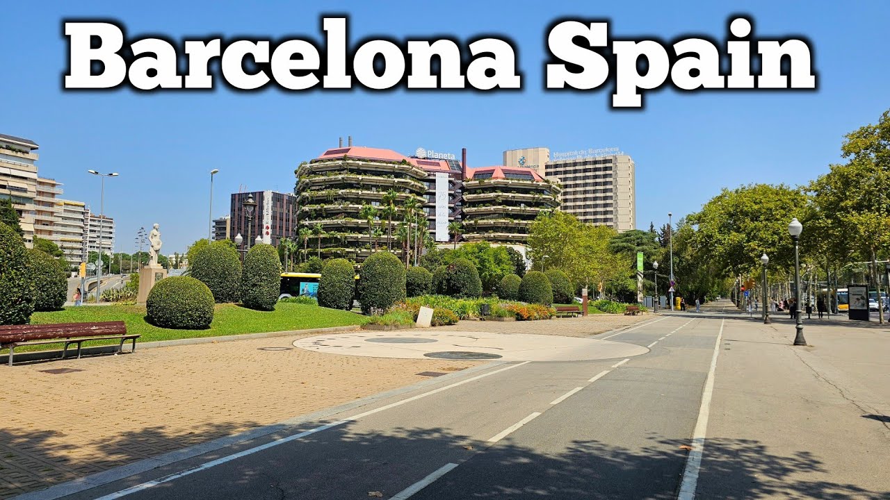  📍Maria Cristina yJardines de la Maternidad Barcelona 