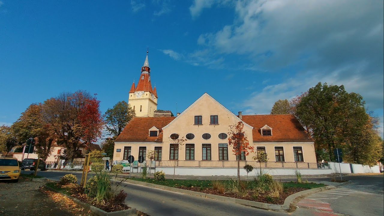 centrul comunei cristian din judetul Brasov