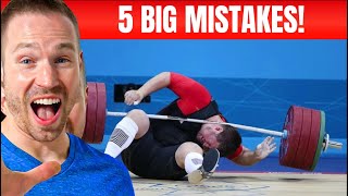 Top 5 Weightlifting Mistakes Killing Your Progress (Fix These Today!)