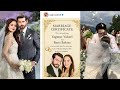 Yağmur Yüksel, dedikodulara son verdi ve evlilik cüzdanını gösterdi!