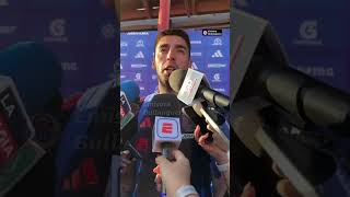 🔵🔴Gabriel Castellón habló tras la victoria ante Palestino. #udechile #futbol
