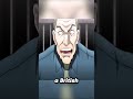 The prison spent one billion dollars to hold this man #shorts #anime #baki