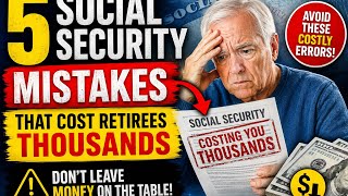 5 Social Security Mistakes That Cost Retirees Thousands
