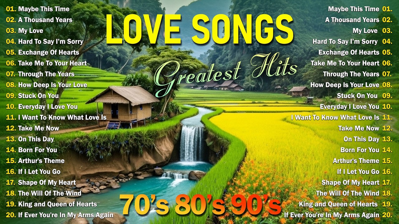 RELAXING LOVE SONGS 2026 🌹 BEST CRUISIN' OLD LOVE SONGS 2026 💝 70S 80S 90S BEST OLD LOVE SONGS