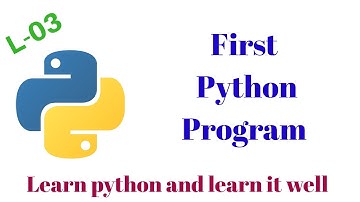 How to run Python script || Hello world program in Python