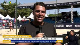 Brasília sedia torneio de beach tennis até domingo