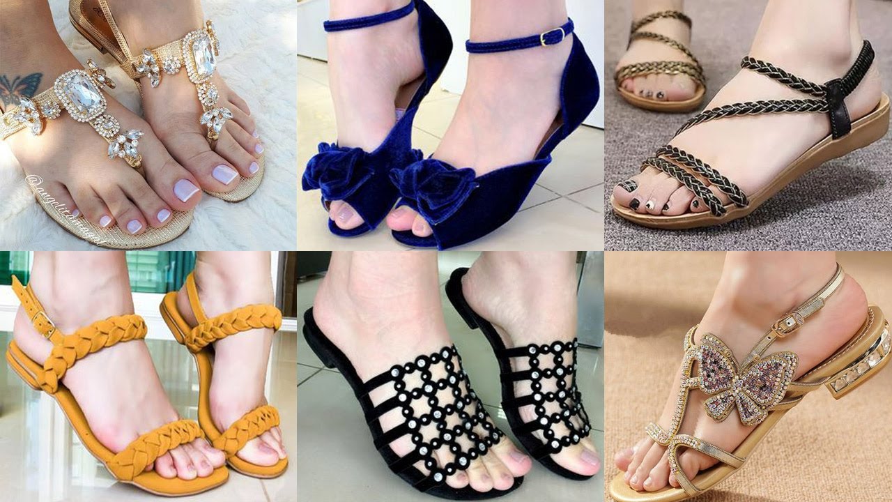 Flat Sandals for Girls–Buy Women's Flat & Sandals Online in India | Casual  shoes women, Girly shoes, Fashion shoes