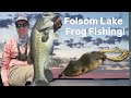 Folsom Lake Kayak Frog Fishing