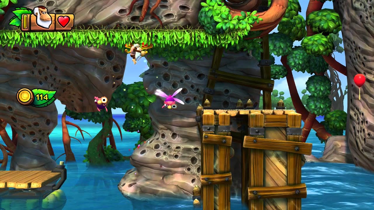Cranky Kong Country 1-2 Shipwreck Shore
