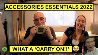 Essential Camping ACCESSORIES 2022 | For Your Campervan & Motorhome