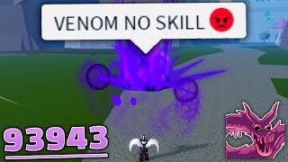 These Venom Combos are Skillful..  (Blox Fruits)