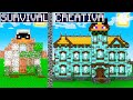 CASA SURVIVAL KENDAL vs CREATIVE MARCY - MINECRAFT ITA