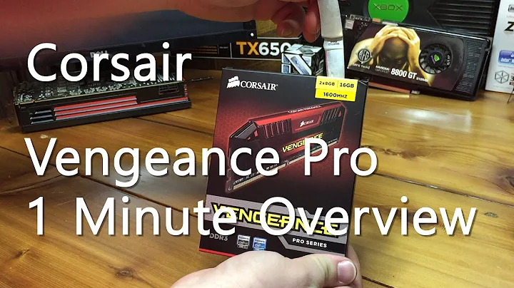 Corsair Vengeance Pro RAM in 60 Seconds (ish)