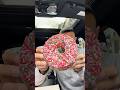Trying another new viral donut shop in NYC 📍 Randy’s Donuts #donuts #nycfood #doughnut #viralfood