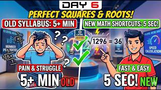 Tricks for finding Perfect Square and Square Roots