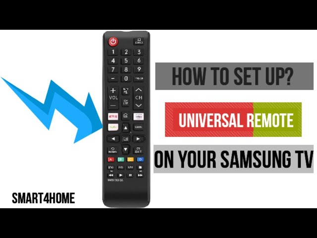 Télécommande de remplacement TV Samsung (URC4910)