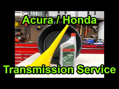 Vídeo: Com canvieu el fluid de transmissió en un Acura RDX?